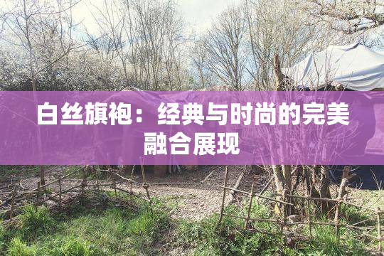 白丝旗袍：经典与时尚的完美融合展现