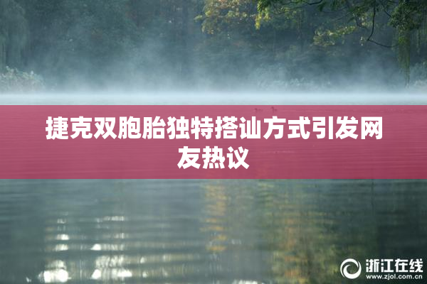 捷克双胞胎独特搭讪方式引发网友热议