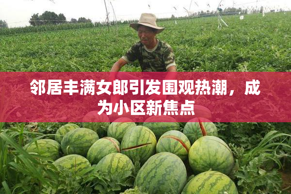 邻居丰满女郎引发围观热潮，成为小区新焦点