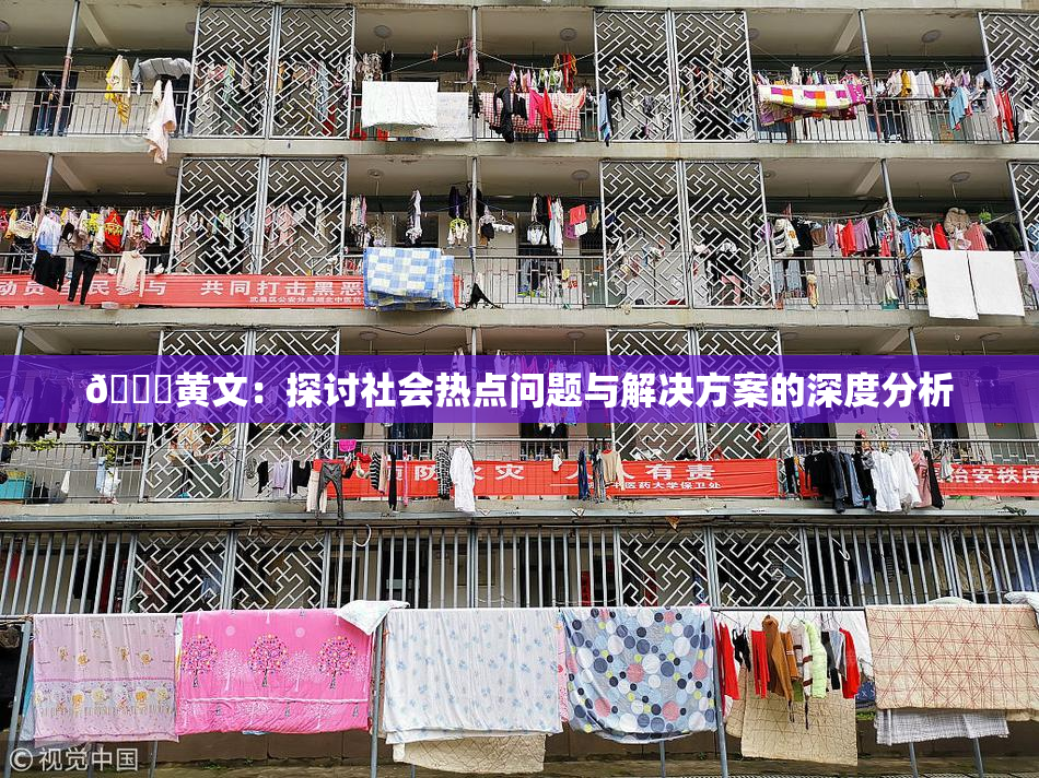 🔞黄文：探讨社会热点问题与解决方案的深度分析
