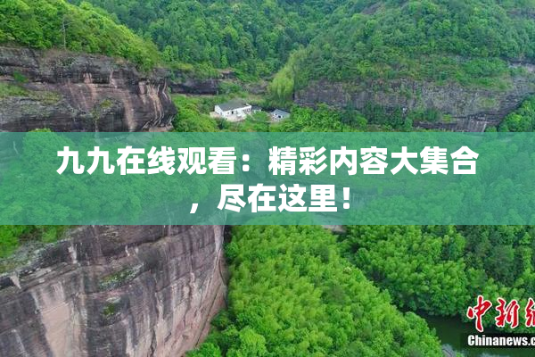 九九在线观看：精彩内容大集合，尽在这里！