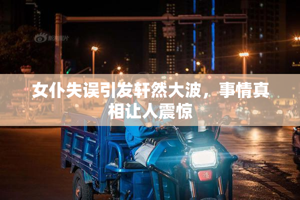 女仆失误引发轩然大波，事情真相让人震惊