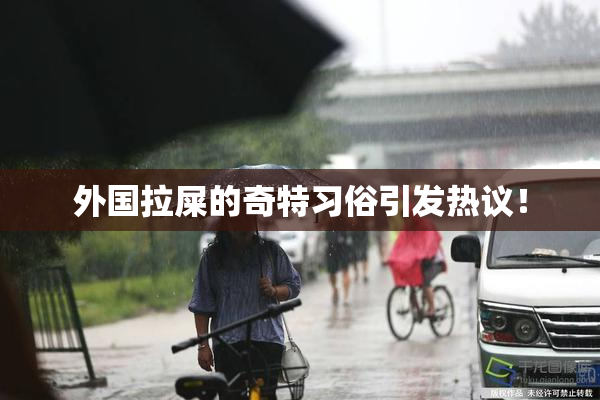 外国拉屎的奇特习俗引发热议！