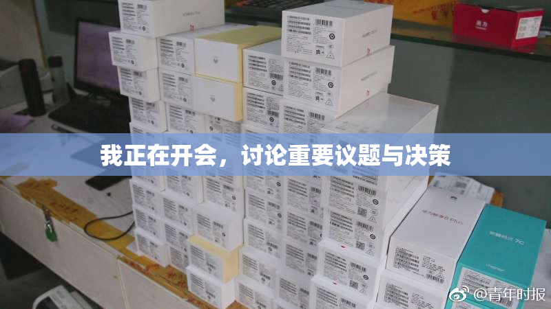 我正在开会，讨论重要议题与决策