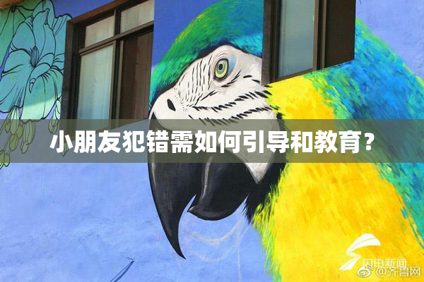 小朋友犯错需如何引导和教育？