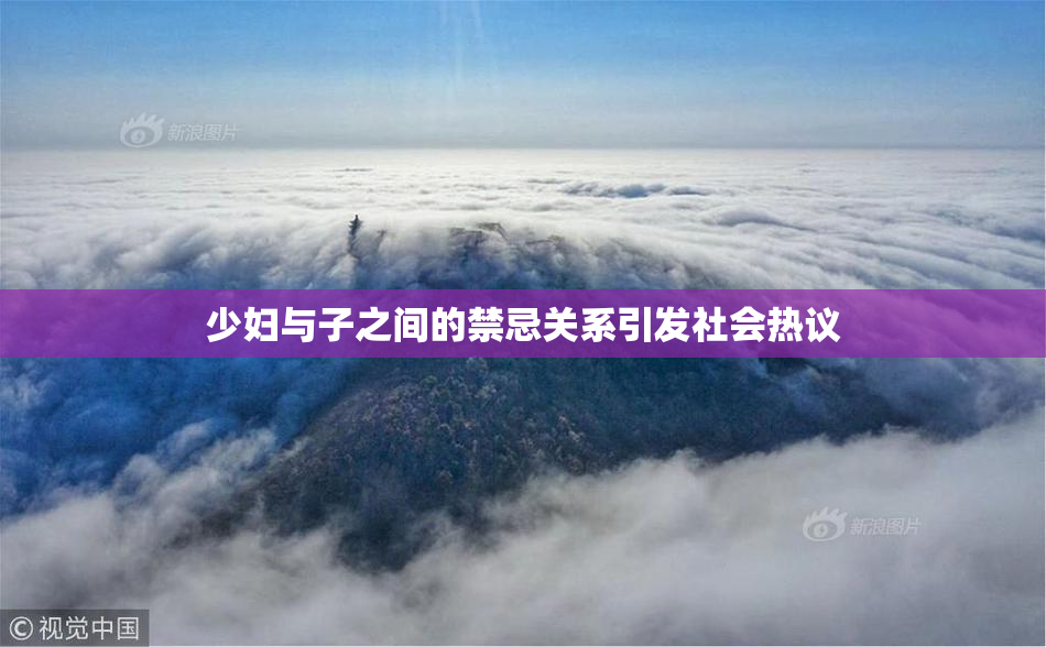 少妇与子之间的禁忌关系引发社会热议