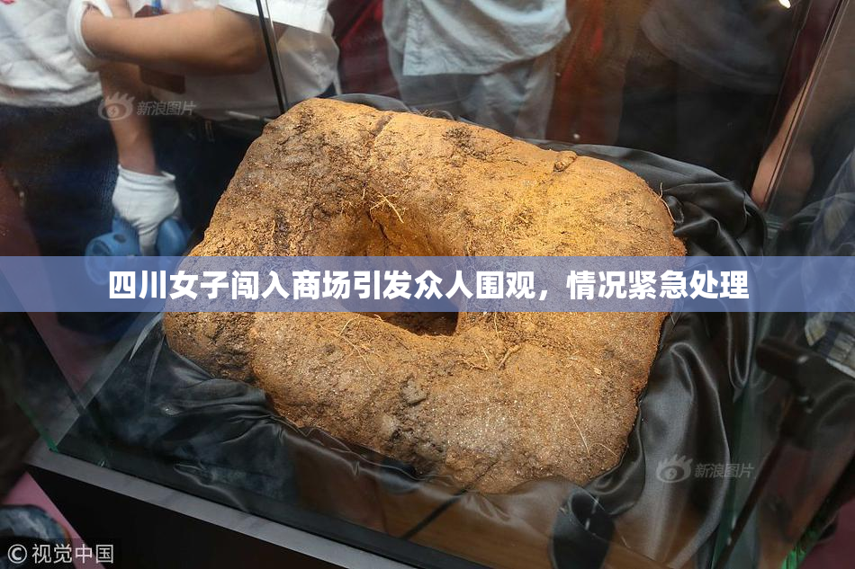 四川女子闯入商场引发众人围观，情况紧急处理