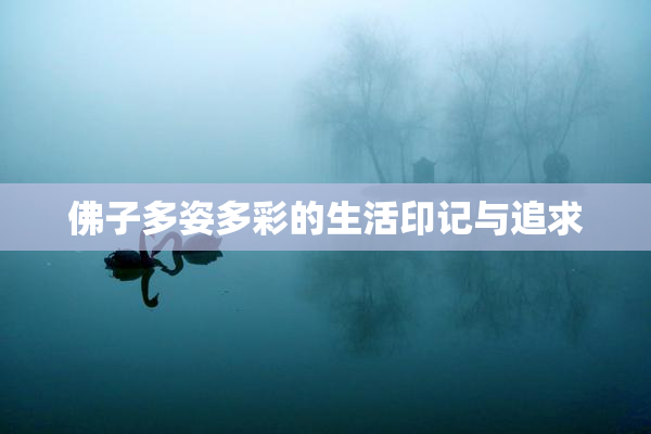佛子多姿多彩的生活印记与追求