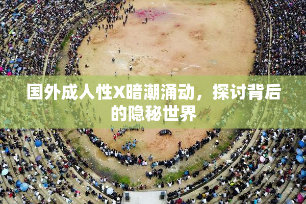 国外成人性X暗潮涌动，探讨背后的隐秘世界