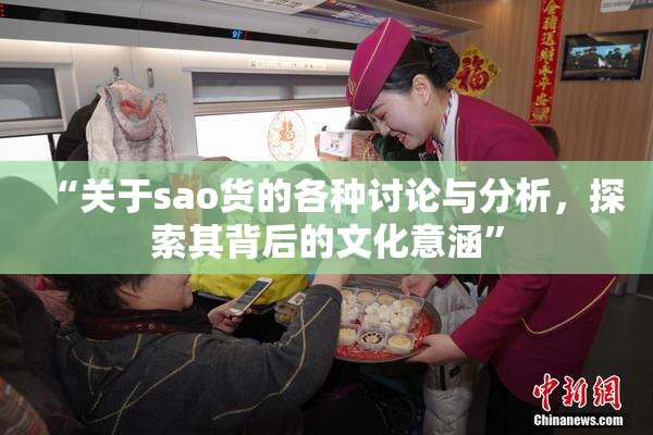 “关于sao货的各种讨论与分析，探索其背后的文化意涵”