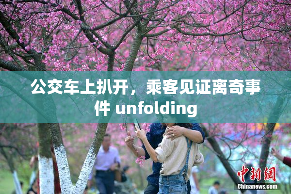 公交车上扒开，乘客见证离奇事件 unfolding