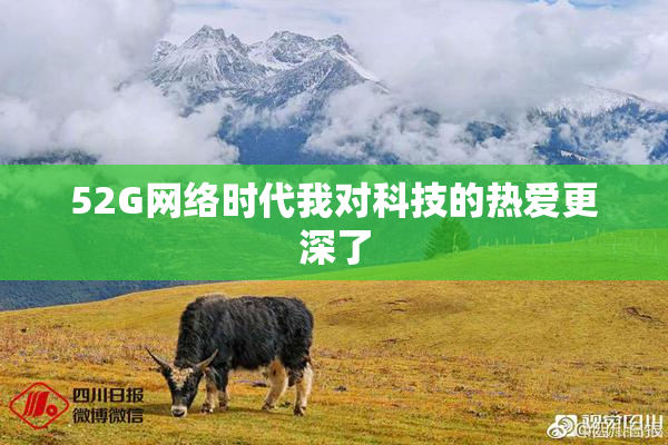 52G网络时代我对科技的热爱更深了