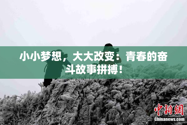 小小梦想，大大改变：青春的奋斗故事拼搏！