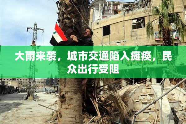 大雨来袭，城市交通陷入瘫痪，民众出行受阻
