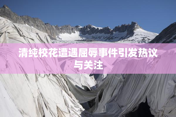 清纯校花遭遇屈辱事件引发热议与关注