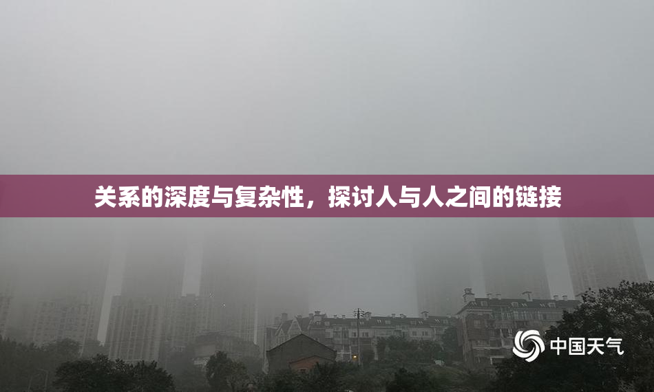 关系的深度与复杂性，探讨人与人之间的链接