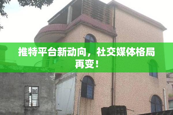 推特平台新动向，社交媒体格局再变！
