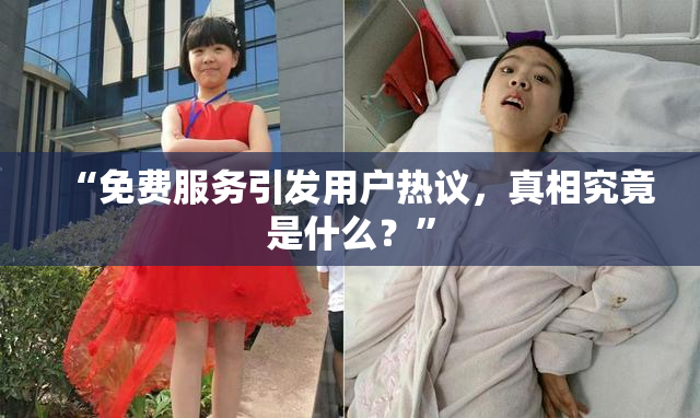“免费服务引发用户热议，真相究竟是什么？”