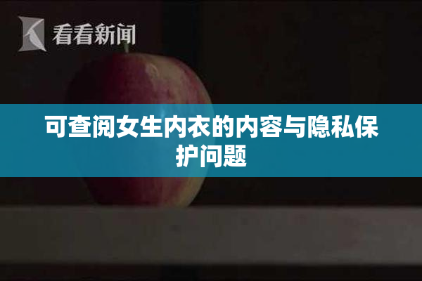 可查阅女生内衣的内容与隐私保护问题