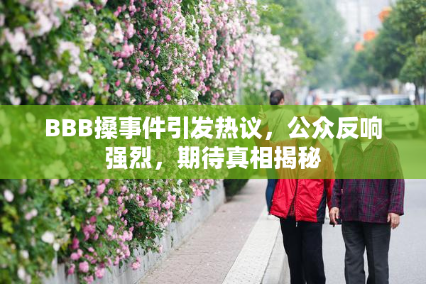 BBB搡事件引发热议，公众反响强烈，期待真相揭秘