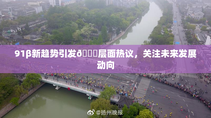 91β新趋势引发🔞层面热议，关注未来发展动向