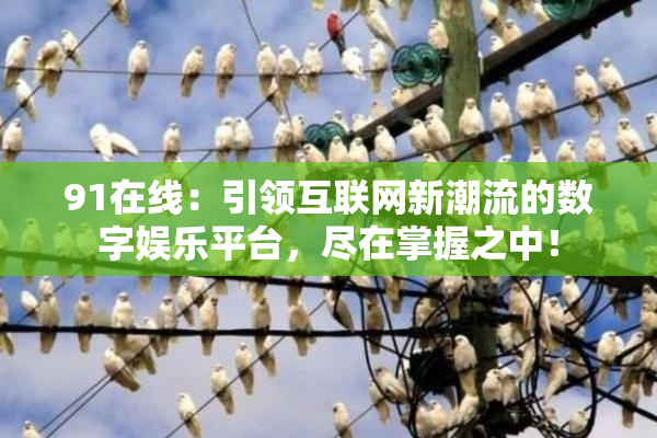 91在线：引领互联网新潮流的数字娱乐平台，尽在掌握之中！