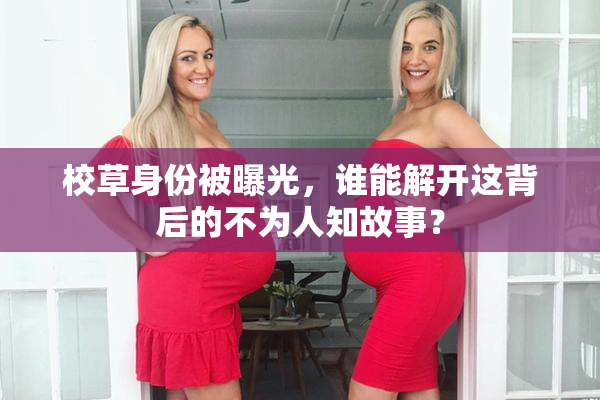 校草身份被曝光，谁能解开这背后的不为人知故事？