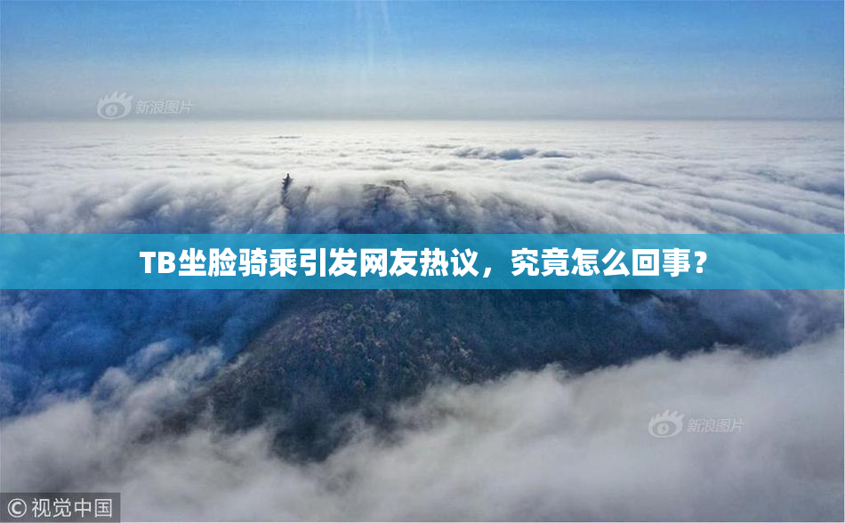 TB坐脸骑乘引发网友热议，究竟怎么回事？