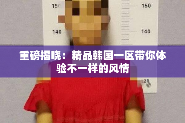 重磅揭晓：精品韩国一区带你体验不一样的风情