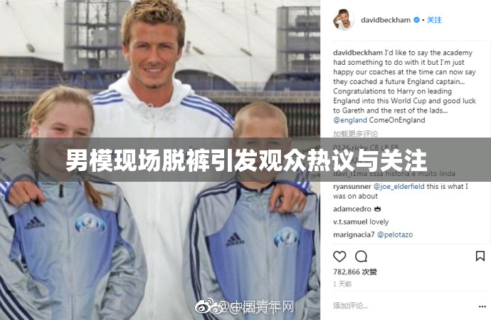 男模现场脱裤引发观众热议与关注