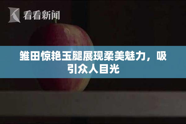 雏田惊艳玉腿展现柔美魅力，吸引众人目光