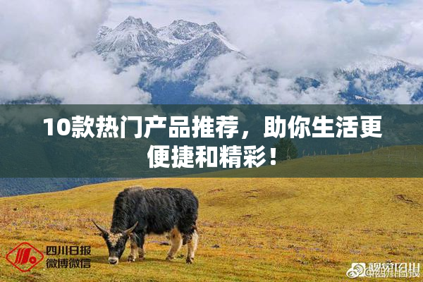 10款热门产品推荐，助你生活更便捷和精彩！
