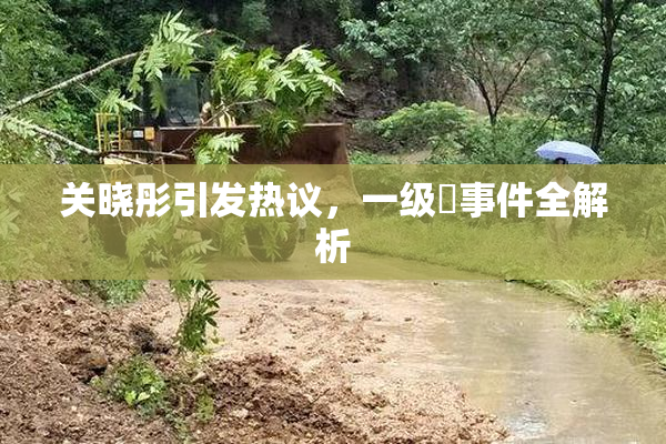 关晓彤引发热议，一级婬事件全解析