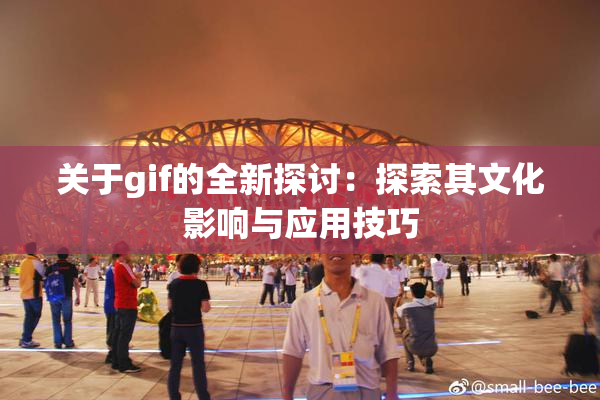 关于gif的全新探讨：探索其文化影响与应用技巧