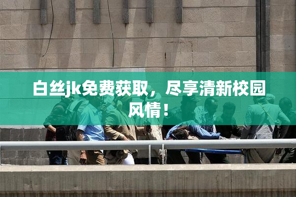 白丝jk免费获取，尽享清新校园风情！