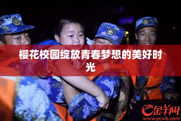 樱花校园绽放青春梦想的美好时光
