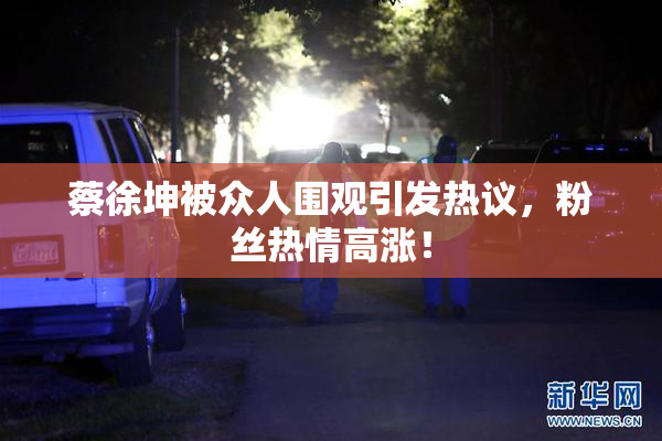 蔡徐坤被众人围观引发热议，粉丝热情高涨！