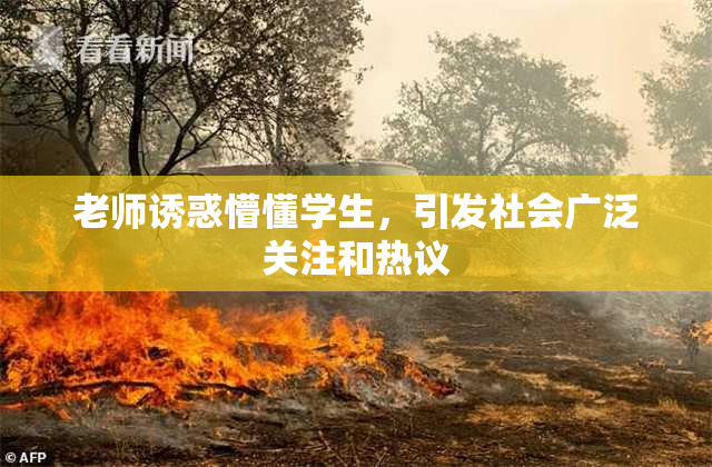 老师诱惑懵懂学生，引发社会广泛关注和热议