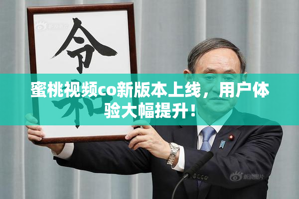 蜜桃视频co新版本上线，用户体验大幅提升！