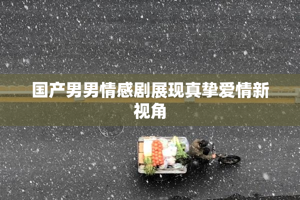 国产男男情感剧展现真挚爱情新视角