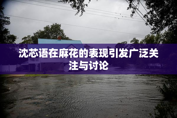 沈芯语在麻花的表现引发广泛关注与讨论