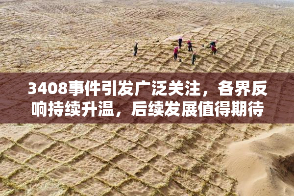 3408事件引发广泛关注，各界反响持续升温，后续发展值得期待