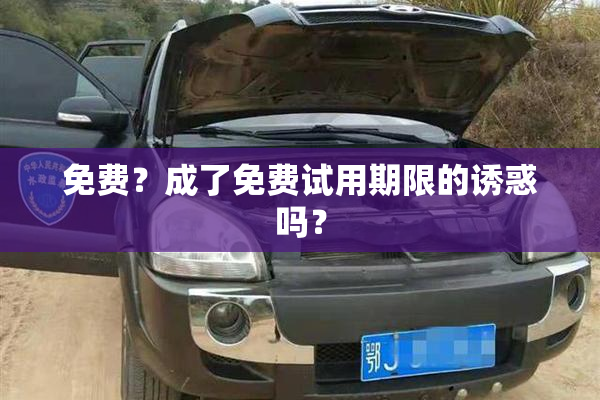 免费？成了免费试用期限的诱惑吗？