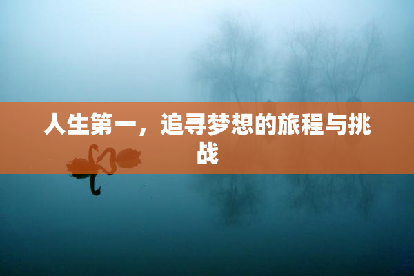 人生第一，追寻梦想的旅程与挑战