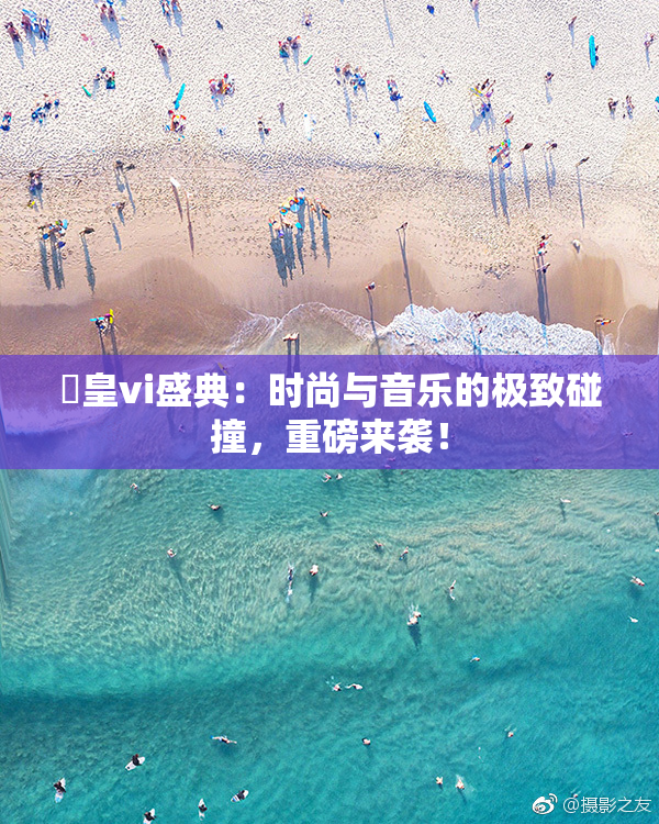 嘼皇vi盛典：时尚与音乐的极致碰撞，重磅来袭！