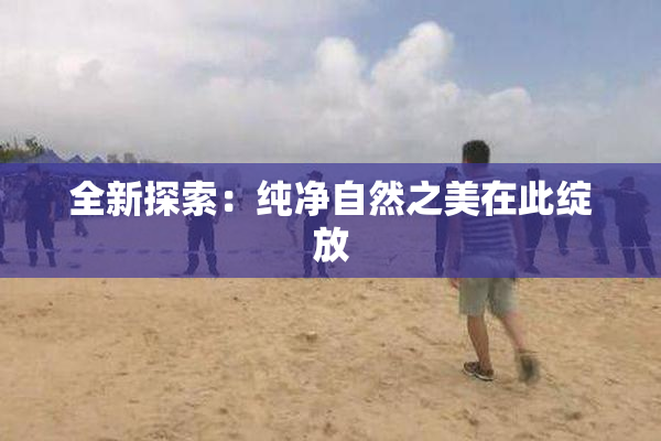 全新探索：纯净自然之美在此绽放