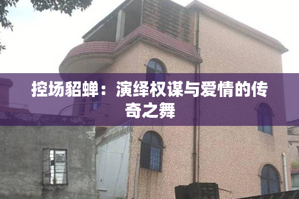 控场貂蝉：演绎权谋与爱情的传奇之舞