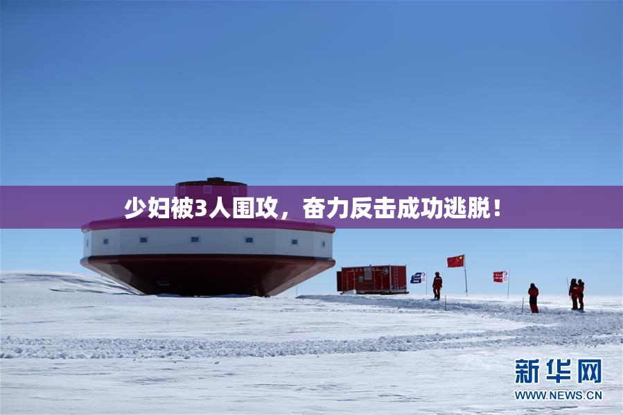 少妇被3人围攻，奋力反击成功逃脱！