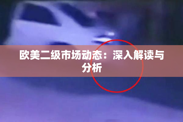 欧美二级市场动态：深入解读与分析