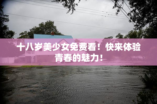 十八岁美少女免费看！快来体验青春的魅力！
